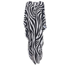 Elastic Printing Beach Cover-up Sexy Loose Chest Woven Vacation Beach Cover Up Bella Mia