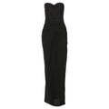 Women Clothing Spring Summer Solid Color Sexy Backless Tube Top Hollow Out Cutout Slim Sheath Dress Bella Mia