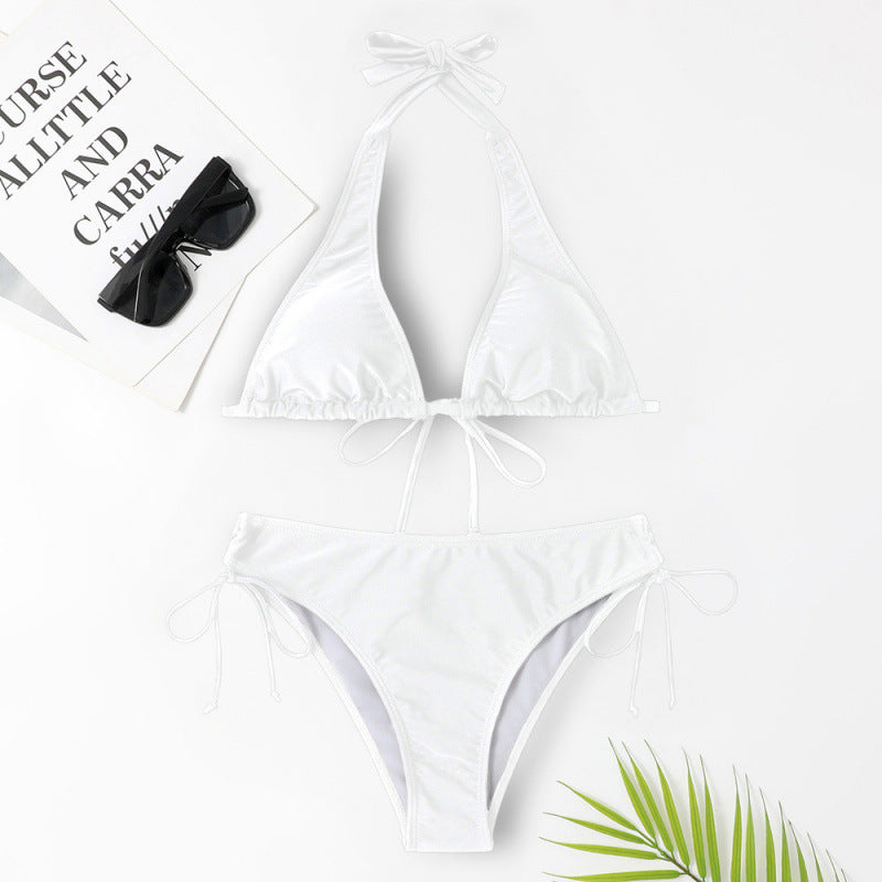 Swimsuit Women Strap Bikini Sexy Swimsuit Solid Color Bikini Swimsuit Bella Mia
