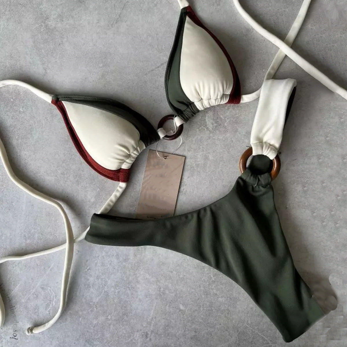Bikini Sexy Bikini Stitching Split Women Swimsuit Swimsuit Women Bella Mia