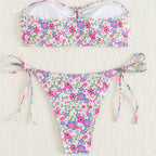 Summer Tube Top Swimsuit Strapless Sexy Women Swimsuit Printed Summer Beach Swimsuit Bella Mia