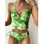 Swimsuit Lady Sexy Printed High Waist Bikini Split Swimsuit Bikini Bella Mia