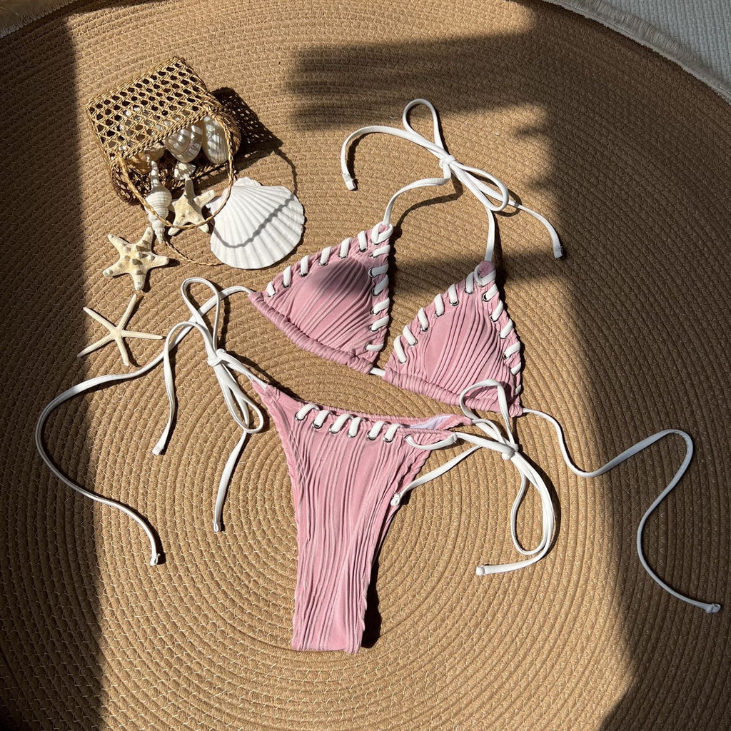 Fresh Sweet Personality Split Swimwear Swimsuit Bikini Bella Mia