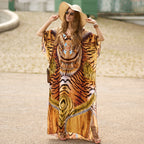Rayon Printed Robe Vacation Casual Beach Bikini Cover 11 Colors Bella Mia