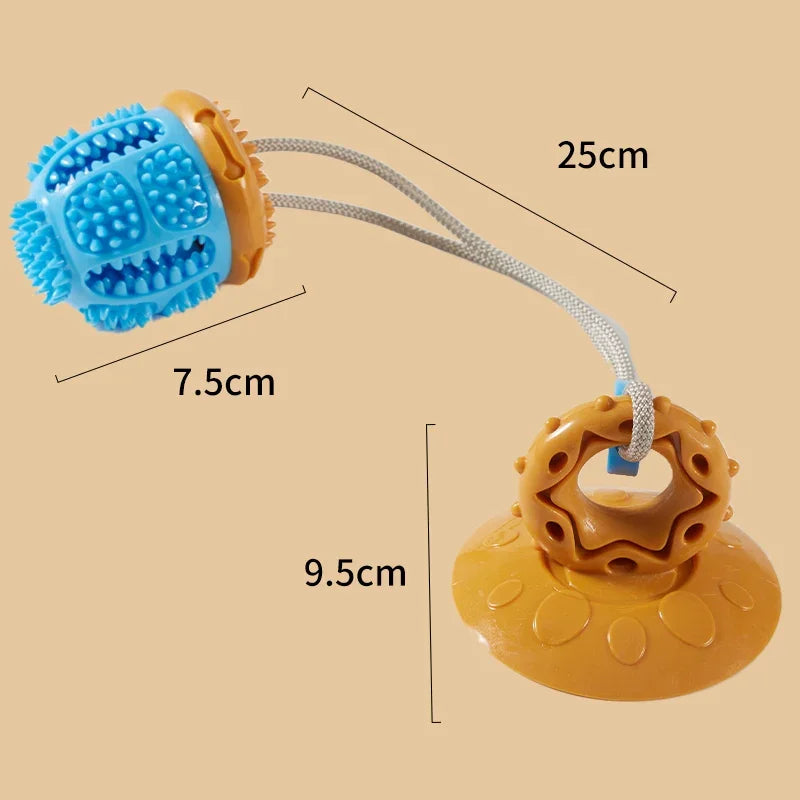 Relieving Stuffy Molars Leakage Food Feeder Intelligence Bite-Resistant Pet Dog