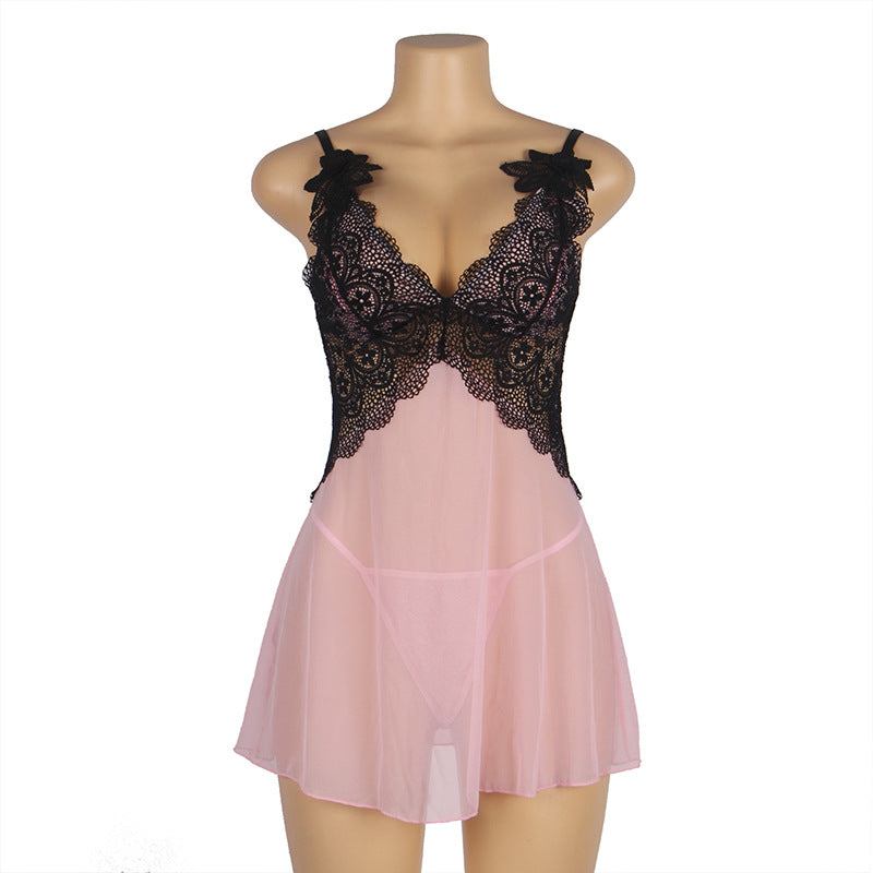 Sexy Sleepwear Flirting Sexy Passion Seduction Braces Nightdress Sexy Bella Mia