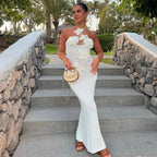 Spring Summer Tube Top One Step Dress Seaside Sexy Tight Dress Bella Mia