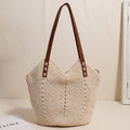 Shoulder Cotton Thread Woven Bag Casual Straw Bag Vacation Beach Bag All Matching Niche Women Bag Bella Mia