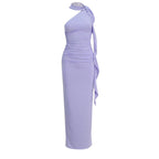 Elegant Women Clothing One Shoulder Sexy Tight Backless Sexy High Waist Strap Dress for Women Bella Mia