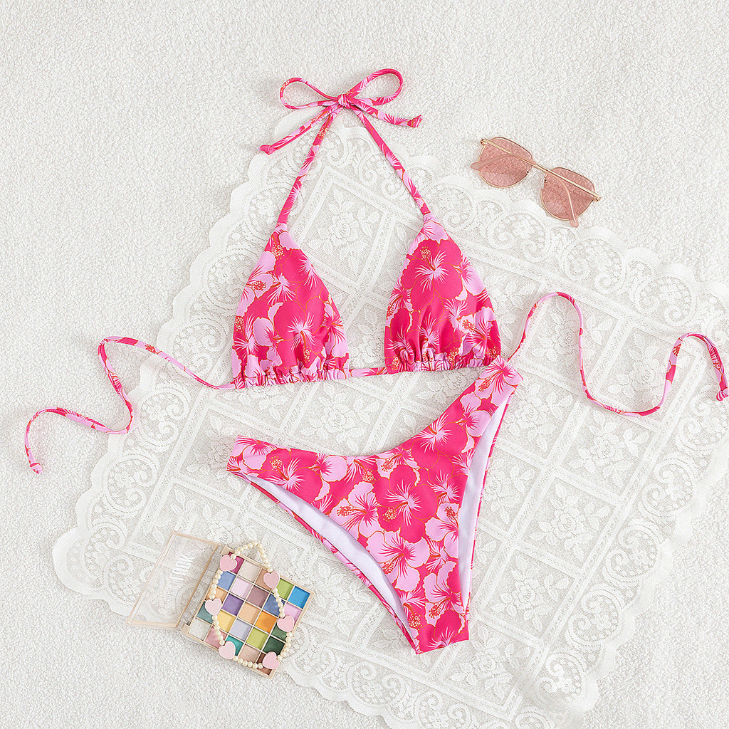 Split Swimsuit Sexy Women Fission Swimsuit Tropical Printing Swimsuit Bella Mia