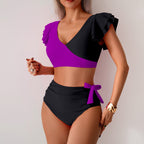 Bikini Split Swimsuit Women High Waist Swimming Trunks Bikini Swimsuit Bella Mia