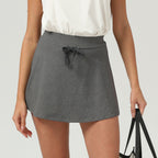 Sexy Drawstring Casual Sports Skirt Summer Anti Exposure Bottom Shorts Skirt High Waist Yoga Skirt Bella Mia