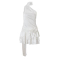 Women Clothing Spring Sexy High Grade off Shoulder Satin Backless Dress Women Bella Mia