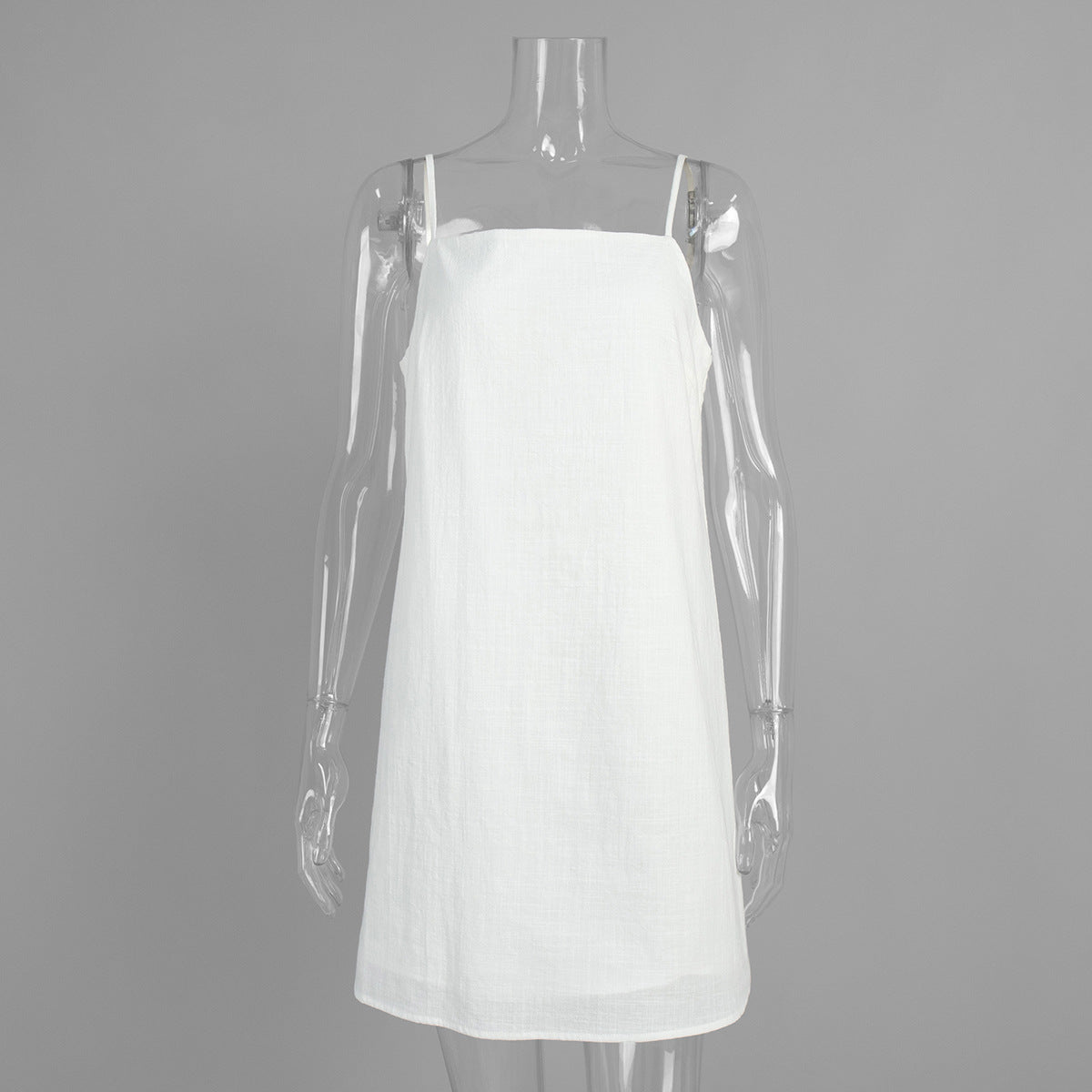 Strap Dress Summer Office Casual Lazy Strap Short Dress