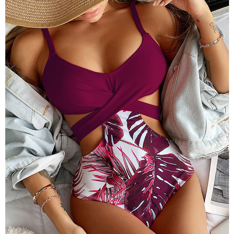 Swimsuit Summer Bikini Skinny Hollow Out Cutout Swimsuit Women Bella Mia
