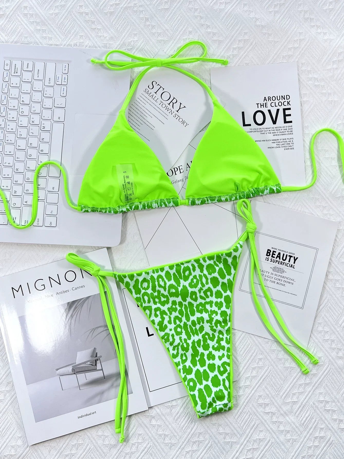 Leopard Print Bikini LUXLIFE BRANDS