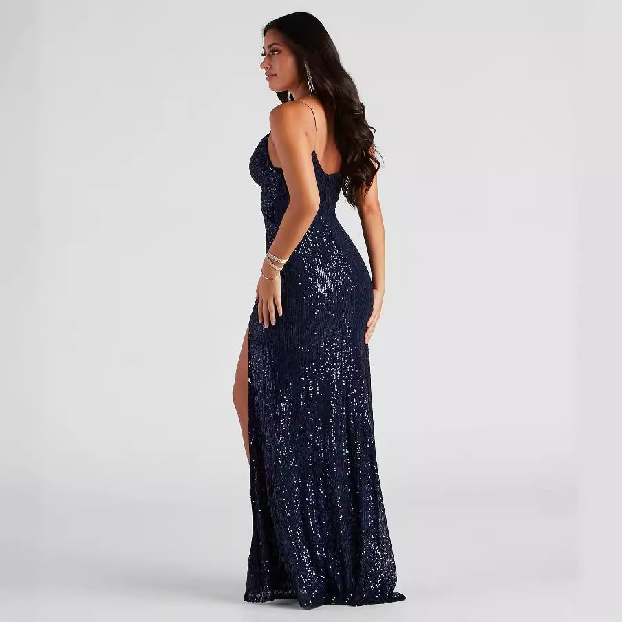 Women Cocktail Nightclub Club Beaded Elegant Sequ Dress Bella Mia