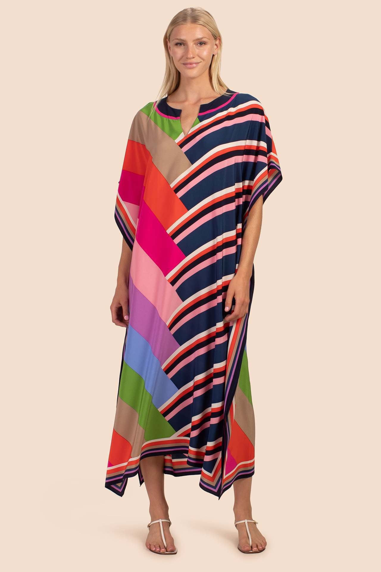 Fabrics Printed Robe Vacation Casual Beach Bikini Cover Bella Mia