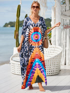 Printed Blouse Holiday Casual Beach Bikini Cover Bella Mia