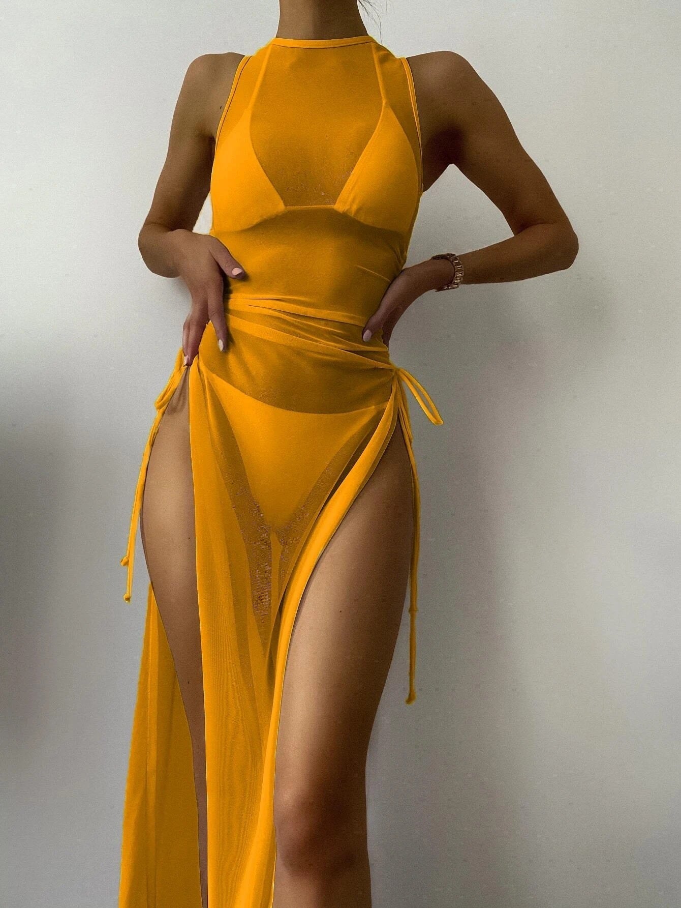 Swimsuit Women Mesh Three Piece Suit Bella Mia