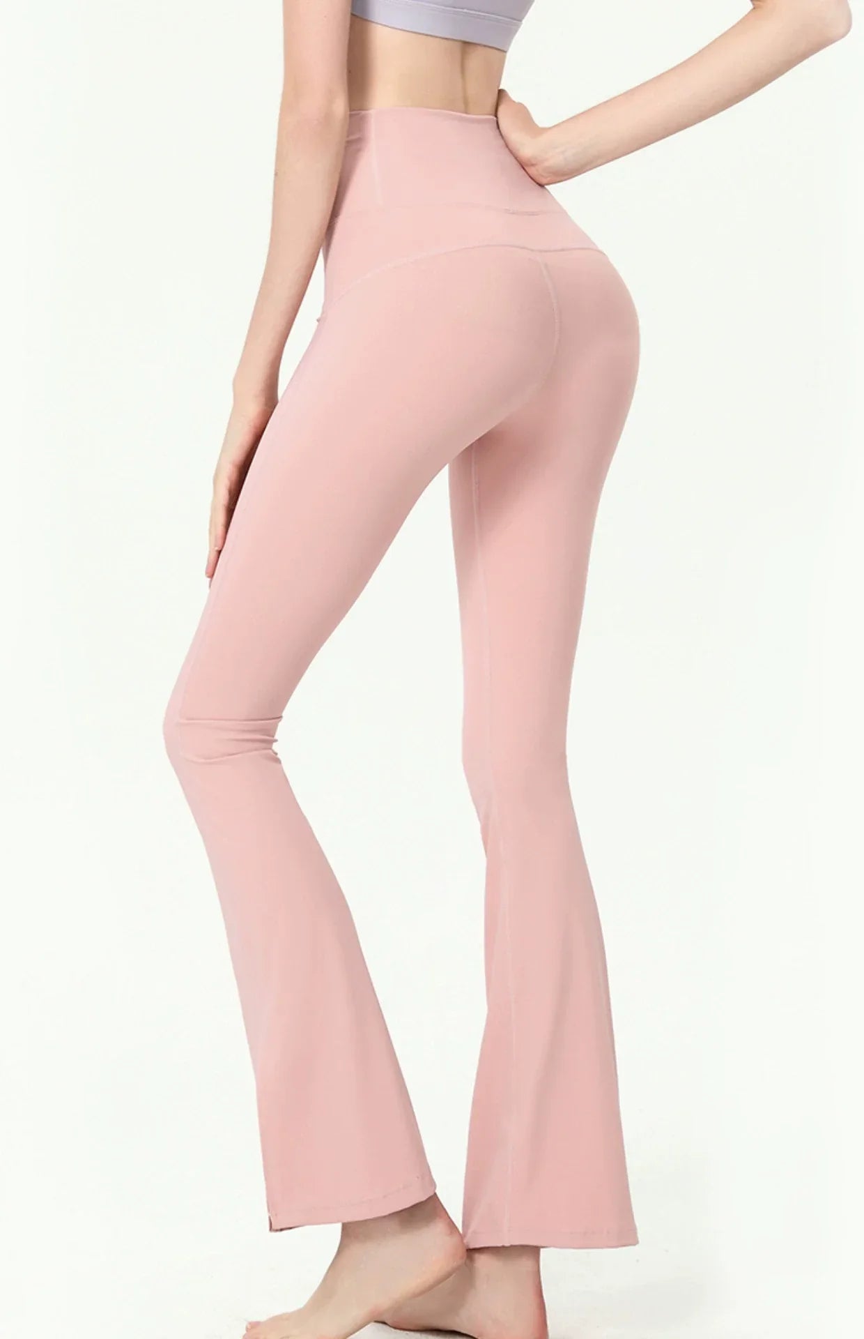 High Waist Flared Yoga Pants Luxlife Brands