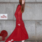 Autumn Women Clothing Sexy Mesh Backless Lace up Long Sleeve Super Maxi Dress for Women Bella Mia