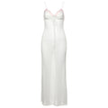 Spring Women Clothing Sexy Lace V neck Backless Bow Sling Dress Bella Mia