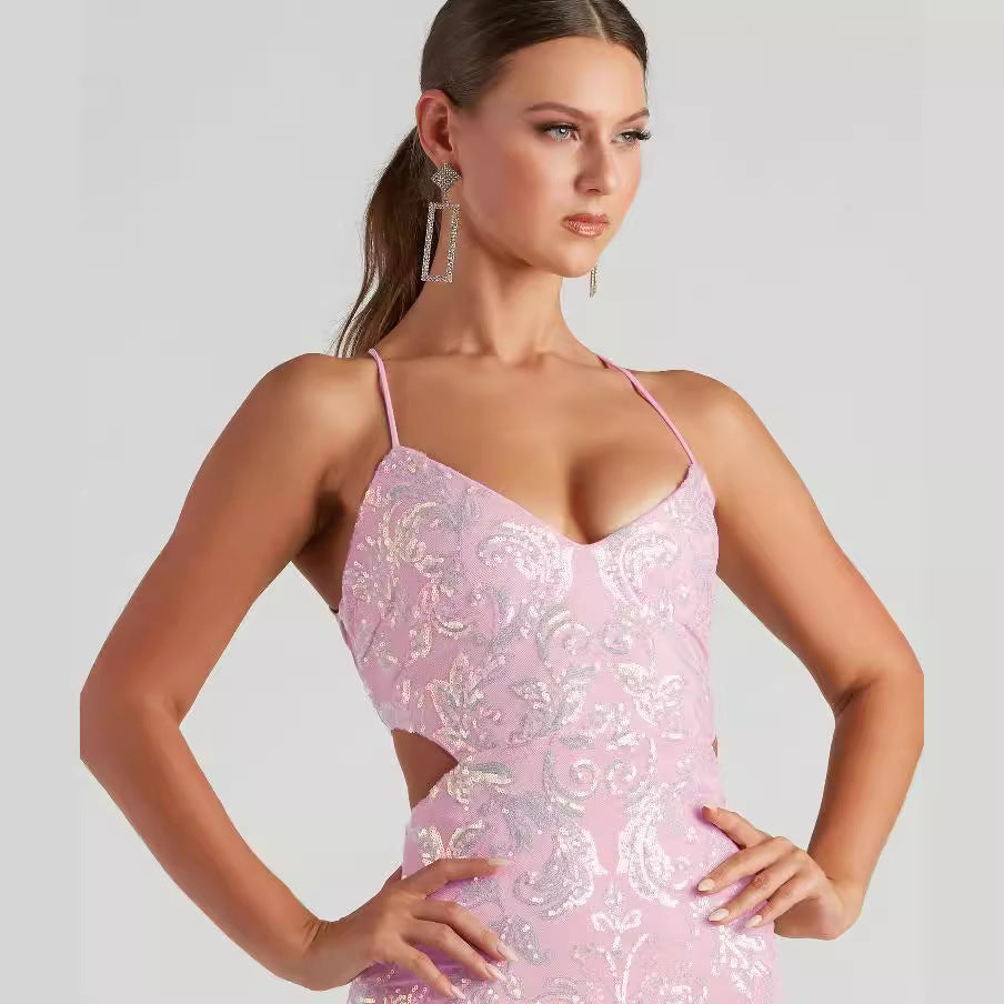 Sexy Sequined Dress Summer Sequin Party Dress Bella Mia