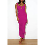 Spring Summer Sexy Sling Fishtail Dress Holiday Zipper Slim Fit Dress Bella Mia