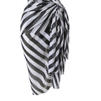 Bikini Swimsuit Geometric Abstract Printed Steel Bracket Push up Swimsuit Bella Mia