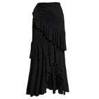 Sexy One Piece Swimsuit Women Pleated Ruffled Striped Swimsuit Bikini Mesh Maxi Dress Bella Mia