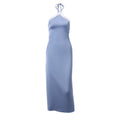 Spring Women Clothing Backless Off Shoulder Halter Lace Dress