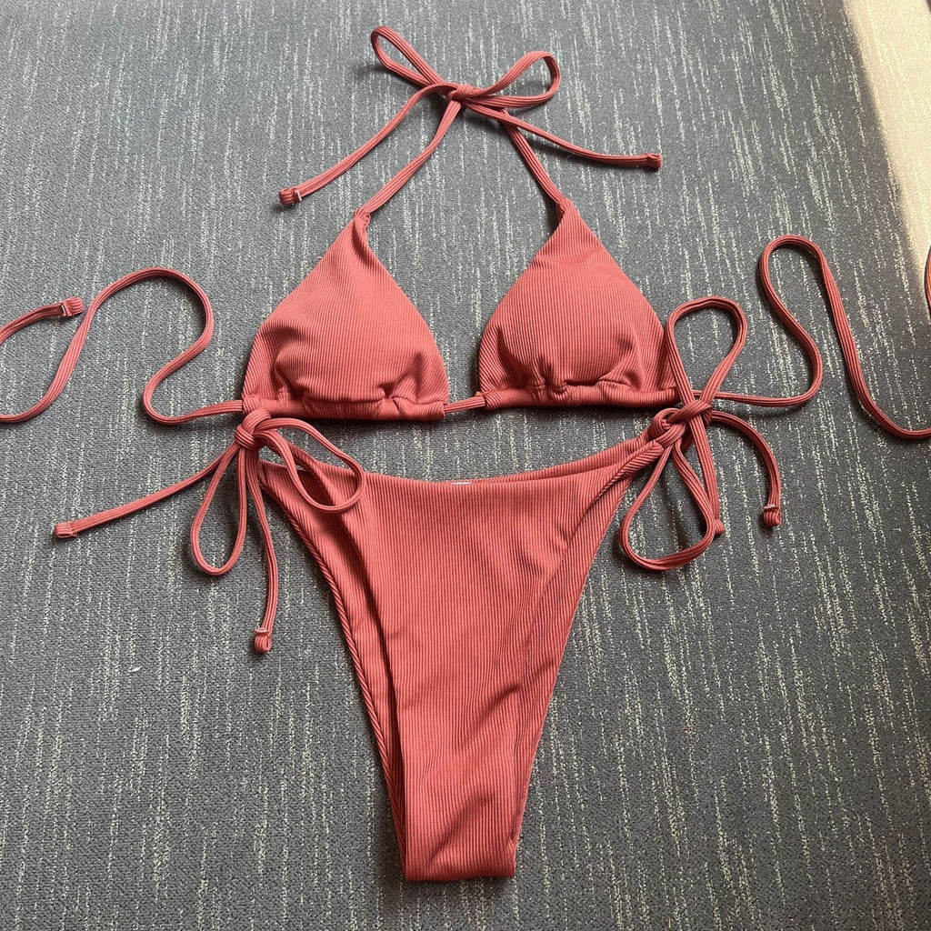 Sexy Three Point Bikini Split Swimsuit Women Beach Spring Swimsuit Bikini Bella Mia