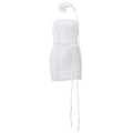 Summer Women Clothing Sexy Two Piece Set Pleated Tube Top Skirt Sets Bella Mia
