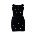 Exquisite Rhinestone Special Interest Design Tube Top Bandage Dress Party Gathering Tuxedo Dress Bella Mia