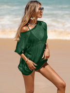 Beach Cover up Sexy Stripes Beach Dress Sunscreen Swimwear Vacation Beach Cover Up for Women Bella Mia