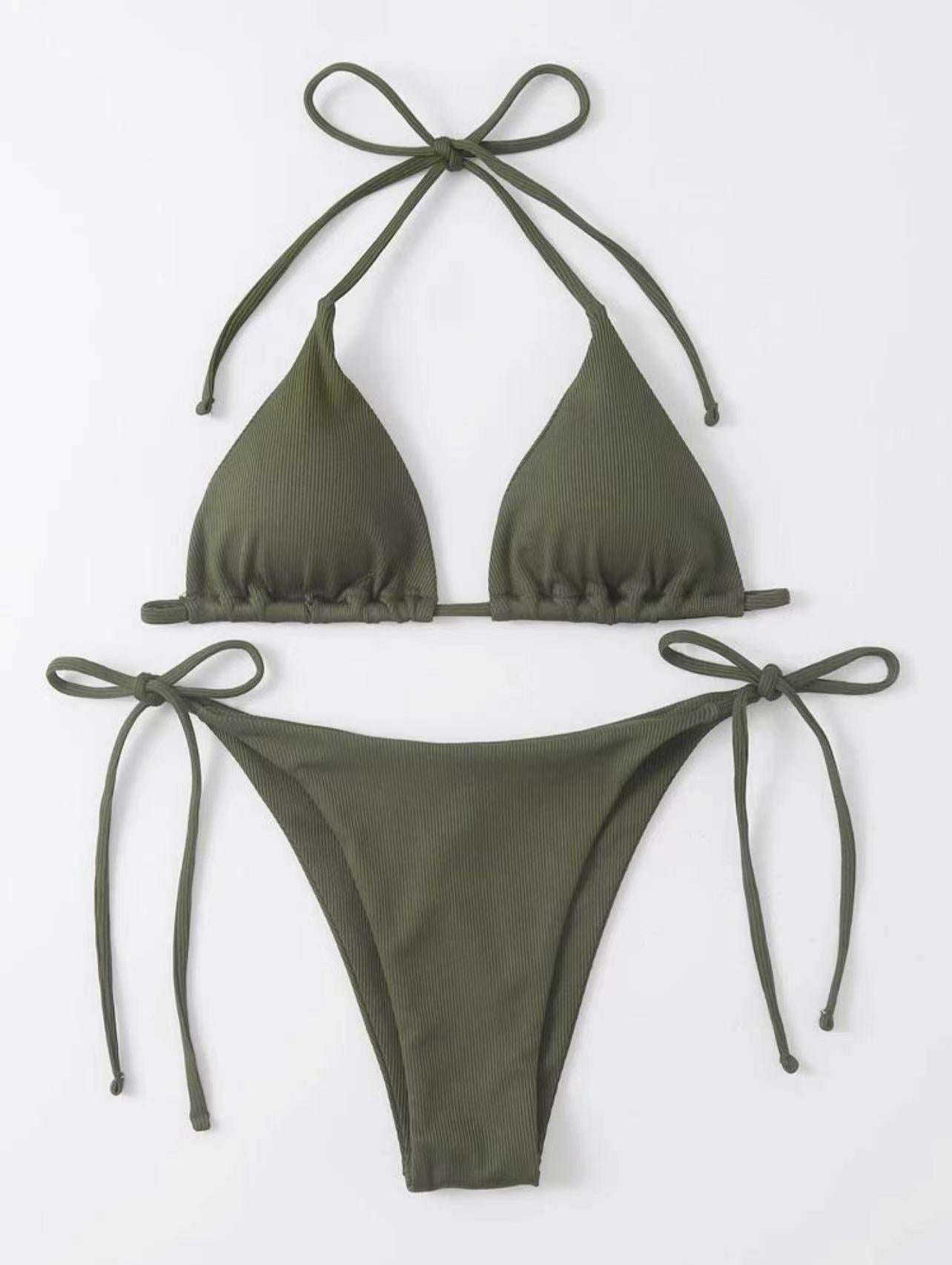 Sexy Three Point Bikini Split Swimsuit Women Beach Spring Swimsuit Bikini Bella Mia
