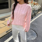 Women Casual Minimalist Long Sleeve Solid Color Vest Sweater Bella Mia