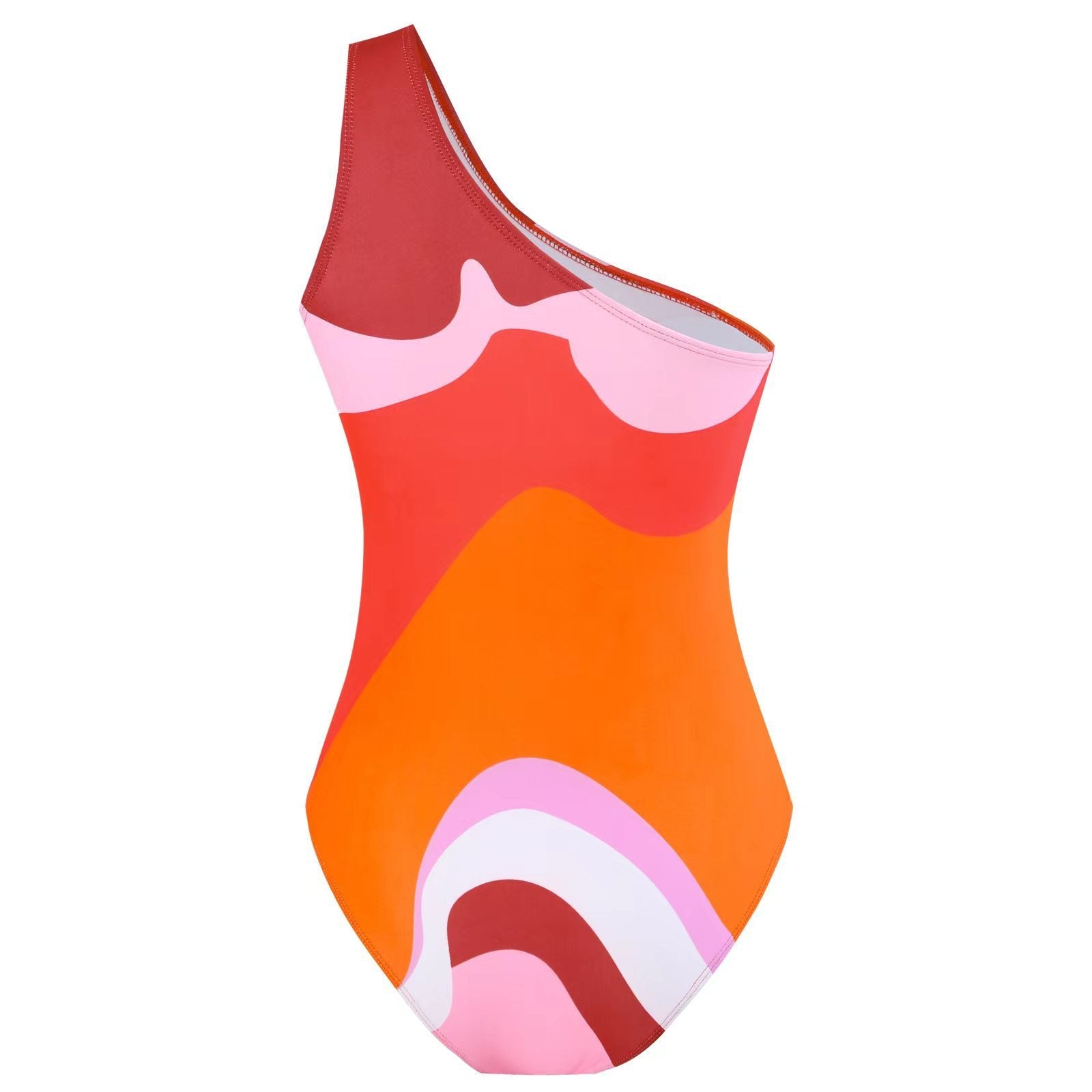 Color Matching Sexy Backless Swimsuit Women Tight Conservative Spring Vacation Swimsuit Bella Mia