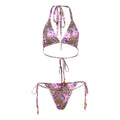 Summer Sexy Sexy Leopard Print Floral Print Halter Banded Bikini Two Piece Sets Women Bella Mia