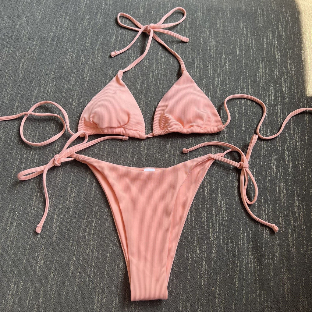 Sexy Three Point Bikini Split Swimsuit Women Beach Spring Swimsuit Bikini Bella Mia