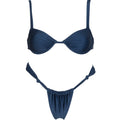 Summer Sexy Split Swimsuit Women Solid Color Nylon Bikini with Steel Bella Mia
