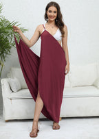 Women Shawl plus Size Women Clothes One Piece Irregular Asymmetric Beach Dress Multiple Wear Strap Dress Bella Mia
