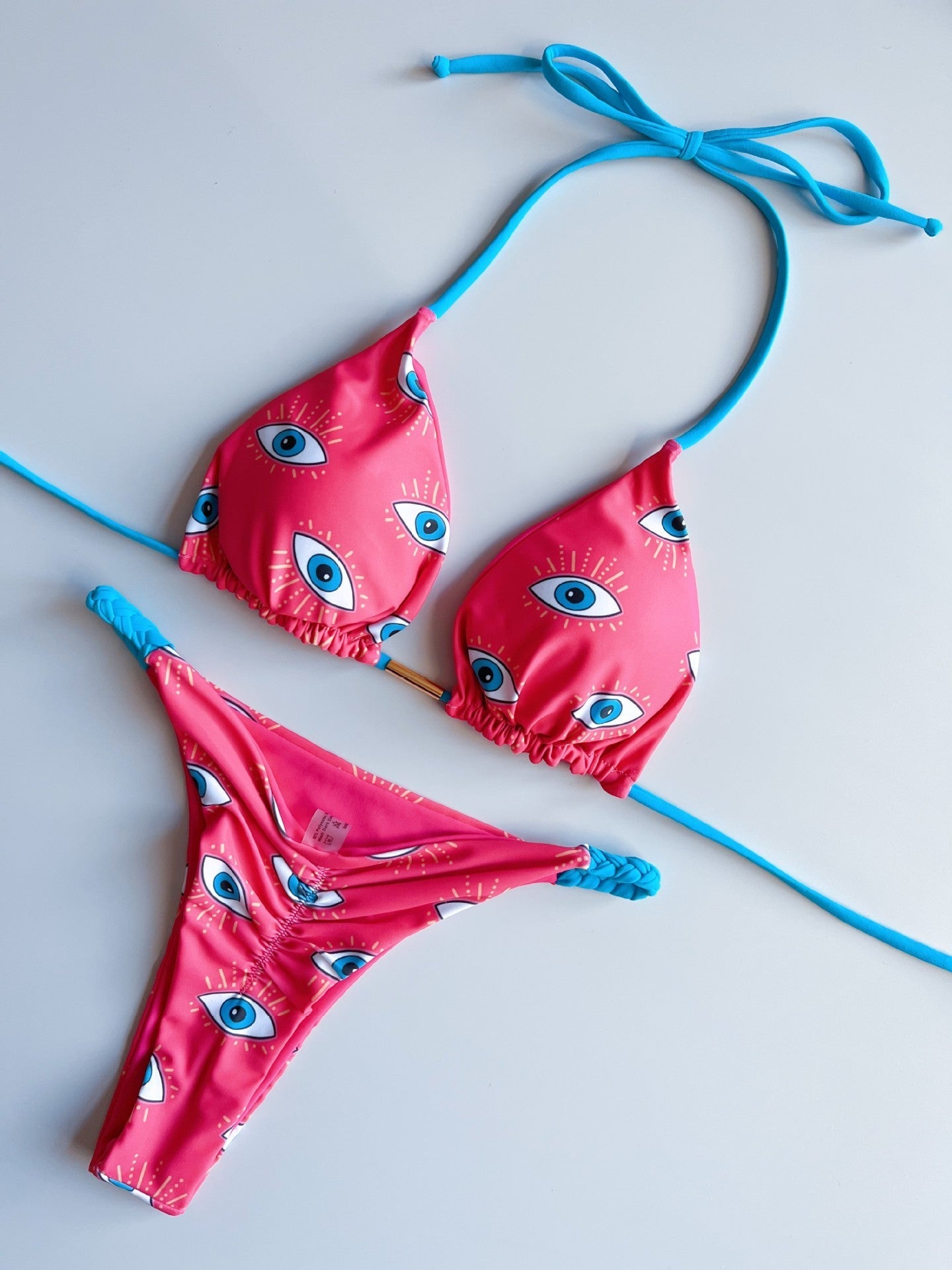 Bikini Suit Split Braid Rope Bikini Swimsuit Women Swimsuit Bella Mia