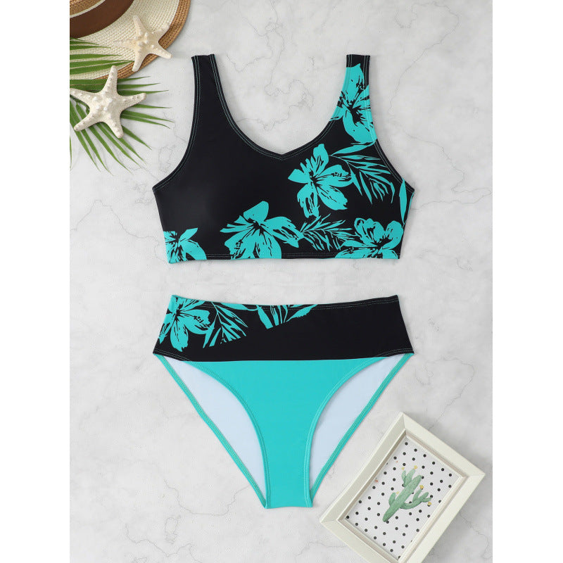 Swimsuit Women Split Sexy Bikini Printed Swimsuit Bella Mia