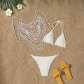 Best Seller in Split Three Piece Pearl Bikini Women Swimwear Sexy Cutout Bella Mia