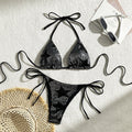 Sexy Star Sequ Split Swimwear Swimsuit Bikini Bikini Bella Mia