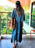 Rayon Printed Robe Vacation Casual Beach Bikini Cover 3 Colors Bella Mia