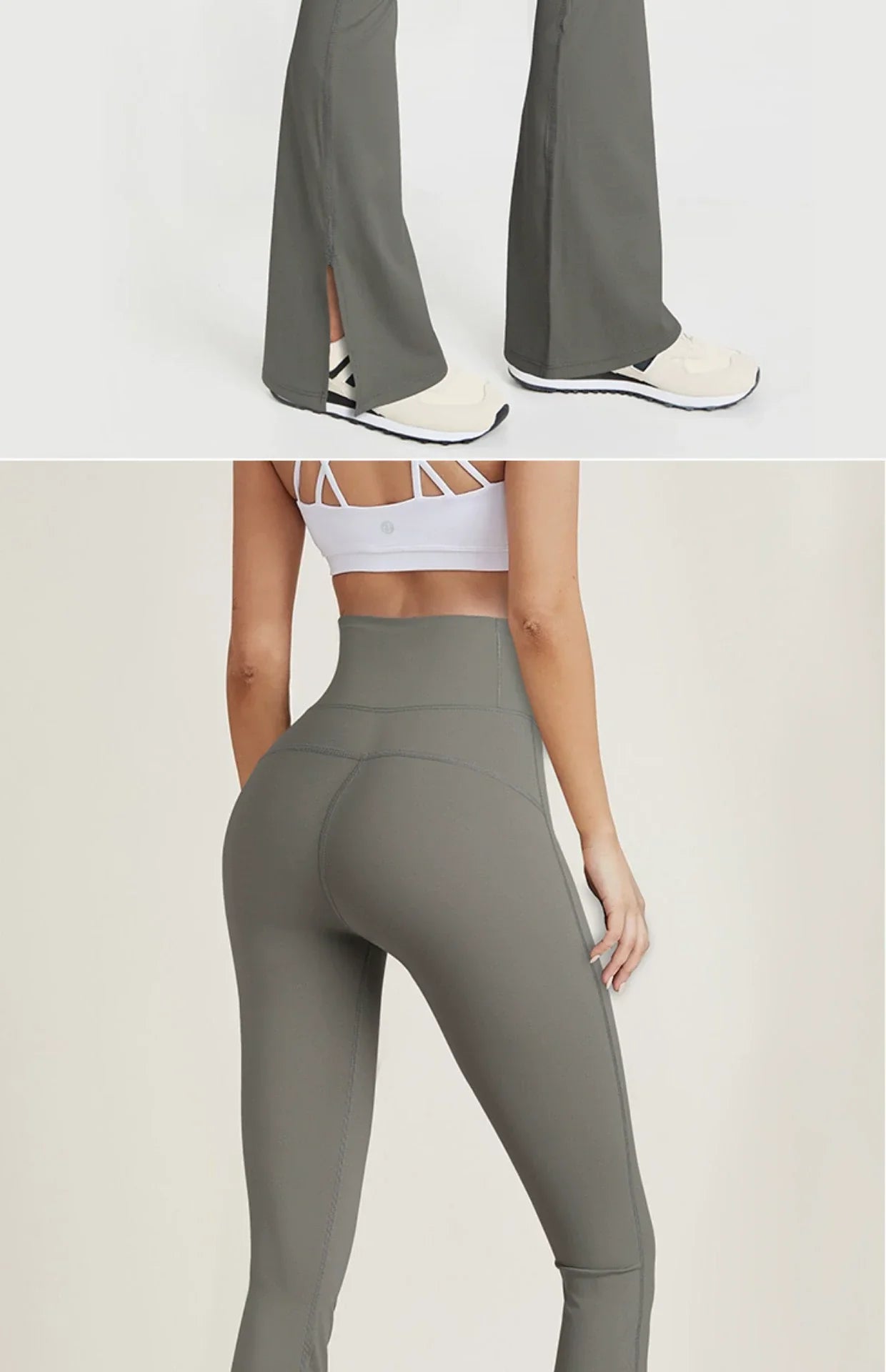 High Waist Flared Yoga Pants Luxlife Brands