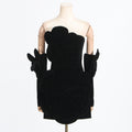 French Sexy Socialite Autumn Retro Tube Top Stitching Floral Dress High Sense Women Bella Mia